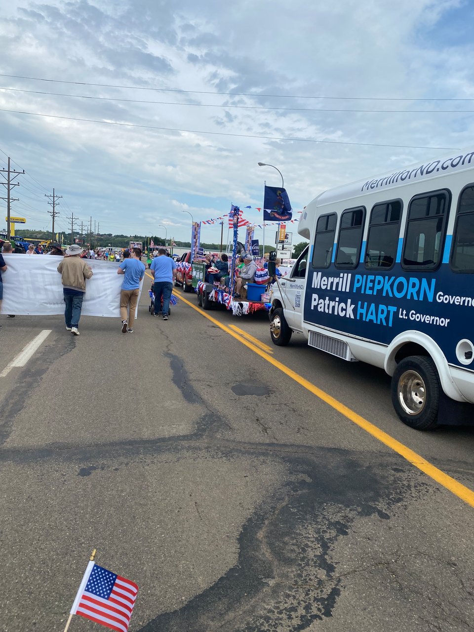 Mandan Parade Route