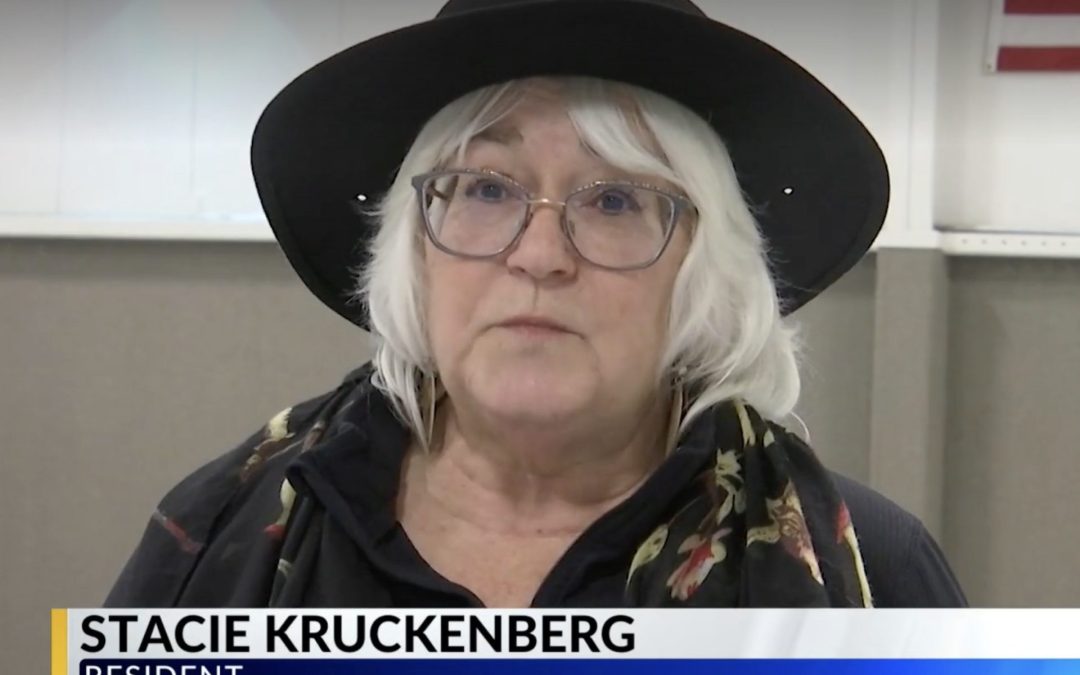 Kruckenberg, Snortland, and Banks attend data center meeting